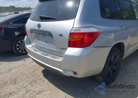 2008 Toyota Highlander Limited z USA, uszkodzony, nr VIN JTEES42AX82050316